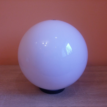 Baštenska kugla opal bela sa osnovom M300110