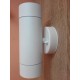 Baštenska zidna lampa 2xGU10 M950012 bela