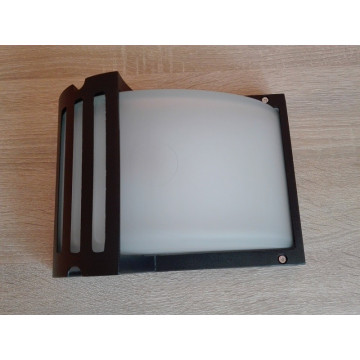 Baštenska zidna lampa 1xE27 WL7401 crna