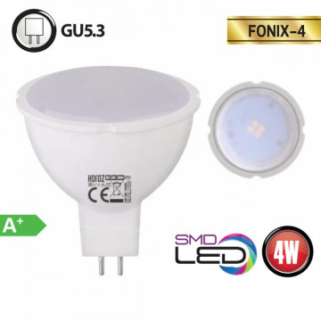 LED sijalica FONIX-4 GU5.3 4W 3000K