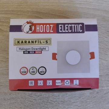 Rozetna metalna KARANFIL-S bela