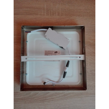 LED nadgradni panel 18W četvrtast M18NK-SN 4000K