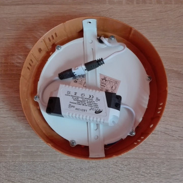 LED nadgradni panel M12NO-WD 12W 6500K