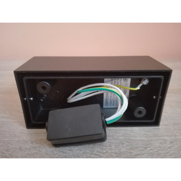 Baštenska zidna lampa 2xGU10 WL7437 mat crna