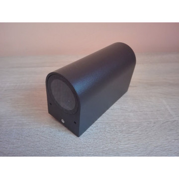 Baštenska zidna lampa 2xGU10 WL7437 mat crna