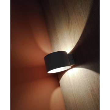 Zidna LED lampa SISAM 8W 4200K bela