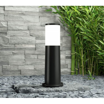 Baštenska stubna lampa AMELIA 400 1xE27 IP55 crna