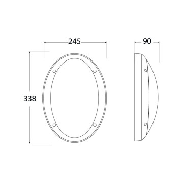 Baštenska spoljna lampa Fumagalli DANZI siva