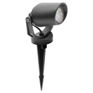 Baštenska ubodna lampa Fumagalli 1xGU10 MINITOMMY EL IP66 crna