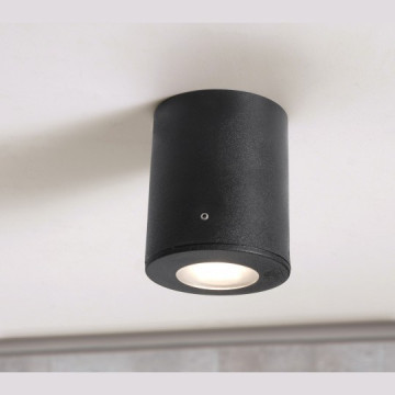 Baštenska spoljna plafonska lampa Fumagali FRANCA 90 1xGU10 IP55 crna