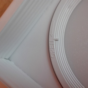 Nadgradna LED svetiljka Sandra-SQ 10W bela