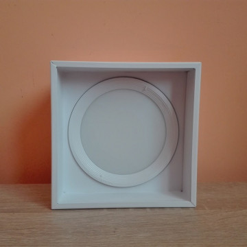 Nadgradna LED svetiljka Sandra-SQ 10W bela