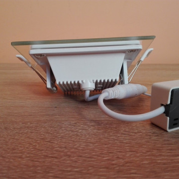 LED panel ugradni 6W MARIA 6 HL684LG 4200K beli stakleni