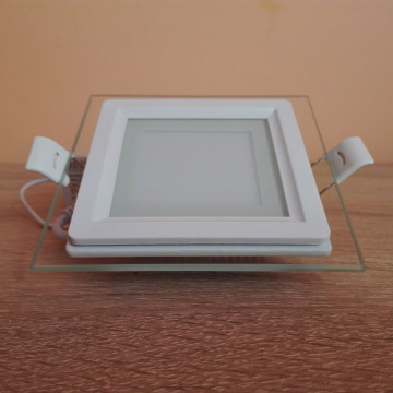 LED panel ugradni 6W MARIA 6 HL684LG 4200K beli stakleni