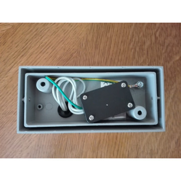 Baštenska zidna lampa 2xGU10 WL7442 mat siva