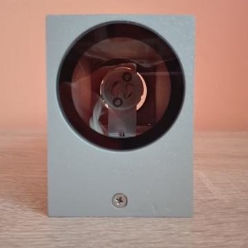 Baštenska zidna lampa 2xGU10 WL7442 mat siva
