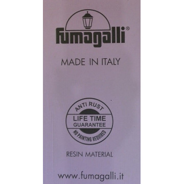 Baštenska spoljna lampa Fumagalli MADDI VE crna