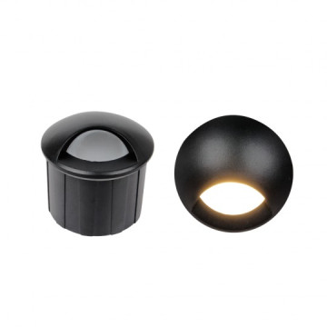 Spoljna ugradna LED lampa M953032 3W 4000K crna