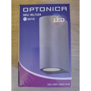 Baštenska zidnaBaštenska zidna lampa 2xGU10 WL7439 siva lampa WL7439 siva