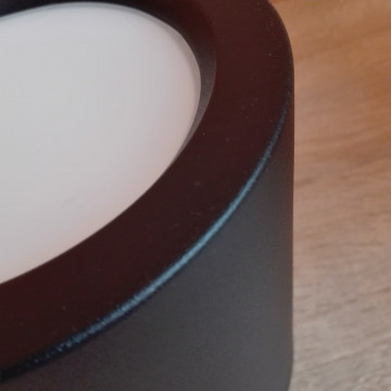 Nadgradna LED svetiljka Sandra 10W XL crna