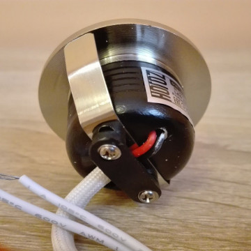 LED rozetna 3W BIANCA 4200K mat hrom