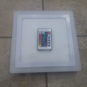 RGB Led panel nadgradni MP18NK-RGB 18W + 6W + daljinski 24 tastera