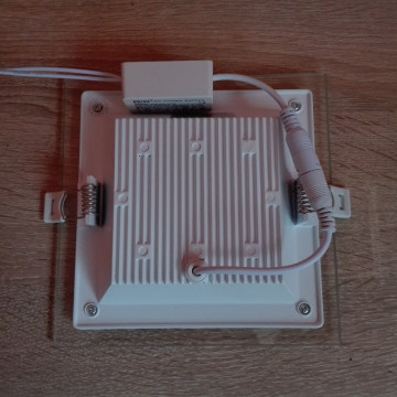 LED panel ugradni 12W MARIA-12 HL685LG 4200K stakleni