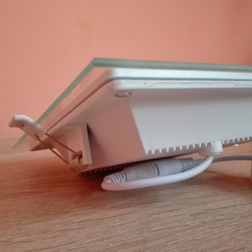 LED panel ugradni 12W MARIA-12 HL685LG 4200K stakleni