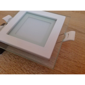 LED panel 6W kvadratni MPC6-K 6500K stakleni