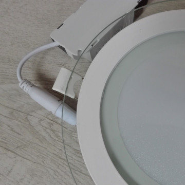 LED panel 12W okrugli MPC12 6500K stakleni