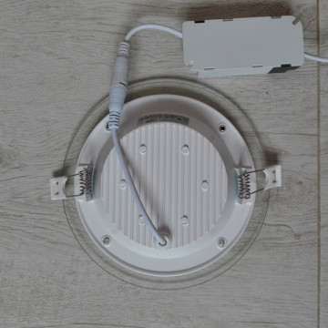LED panel 12W okrugli MPC12 6500K stakleni