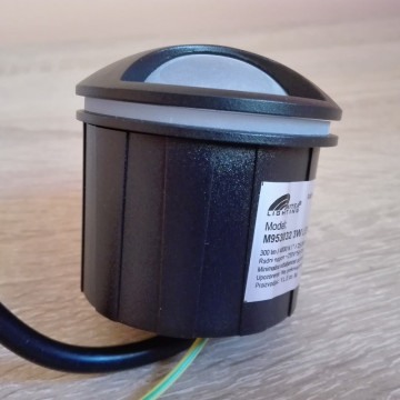 Spoljna ugradna LED lampa M953032 3W 4000K crna
