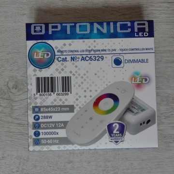 RF RGB+W TOUCH kontroler Optonica AC6329
