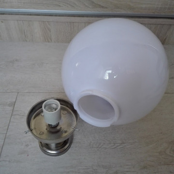 Baštenska stubna lampa 1xE27 M931-S mat hrom