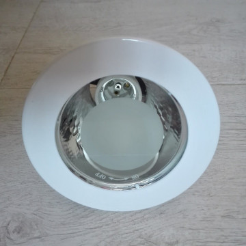 Ugradna lampa - rozetna 1xE27 HL602 bela