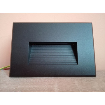 Spoljna ugradna LED lampa M953012 3W 4000K crna
