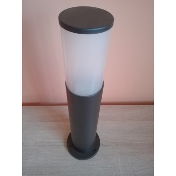 Baštenska stubna lampa 50 cm KAVAK-4 crna