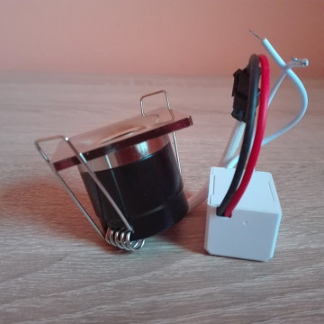 LED rozetna usmeriva 1W LAURA 4200K mat hrom