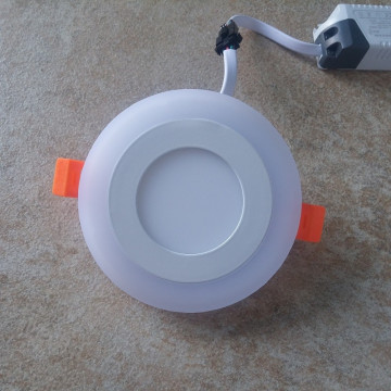 LED panel ugradni okrugli M3UO-D 3+3W crvena+6500K