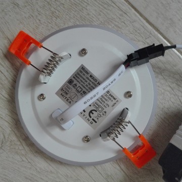 LED panel ugradni okrugli M3UO-D 3+3W plava+6500K