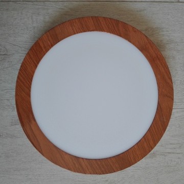 LED nadgradni panel M18NO-WD 18W 6500K boja drveta