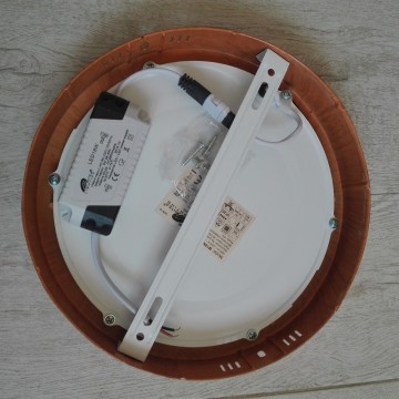 LED nadgradni panel M18NO-WD 18W 6500K boja drveta