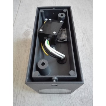 Baštenska zidna lampa 2xGU10 M952020 antracit siva