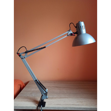Stona radna lampa M1070 srebrna