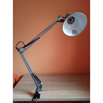 Stona radna lampa M1070 srebrna