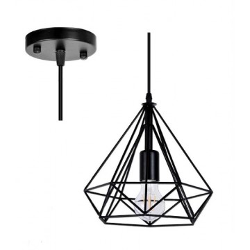 Visilica vintage BRISK metalna crna