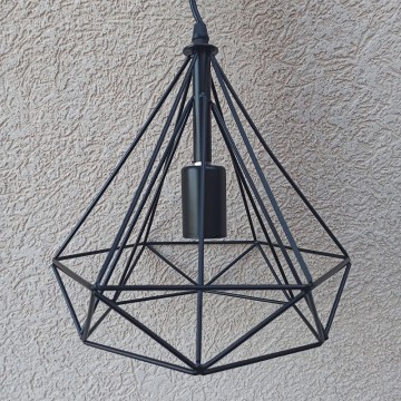 Visilica vintage BRISK metalna crna