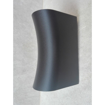 Baštenska zidna lampa WL7446 crna