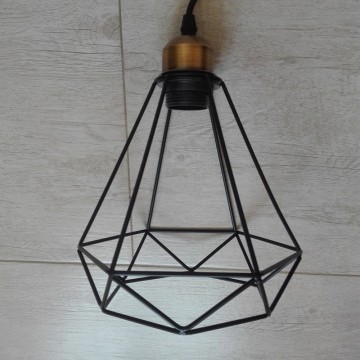 Visilica vintage KOS metalna crna