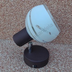 Spot lampa 1xE14 M150310 braon